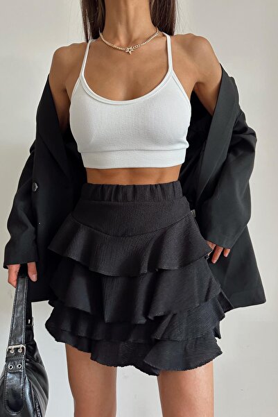 mylove Black Katkat Skirt