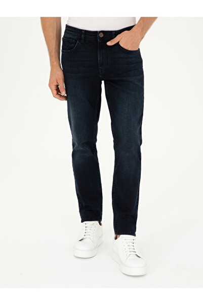Cacharel Açık Lacivert Slim Fit Pamuk Karışımlı Jean Pantolon 50294068-VR059