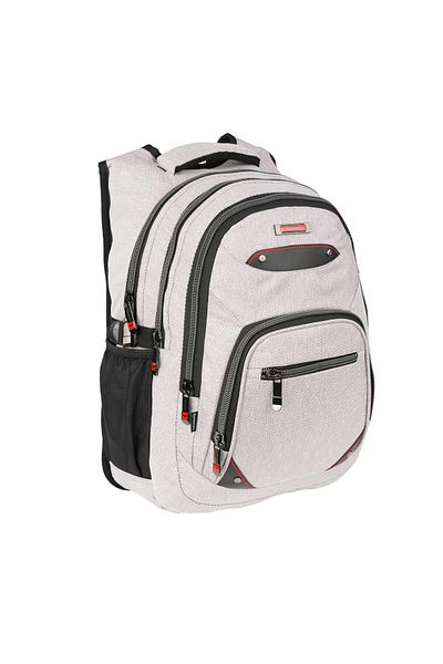 SYG Water Resistant Tablet Compartment USB Input Apparatus 5 Compartment Ergonomic Backpack 2225s-blue