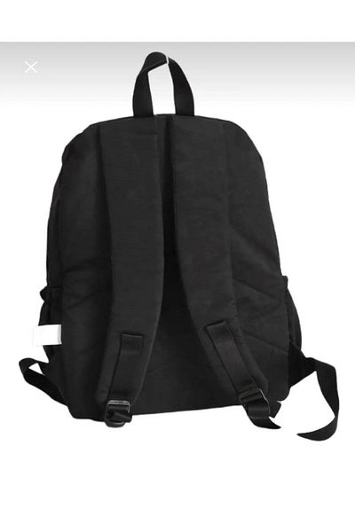 SYG Kırınkıl Water Repellent Fabric 5 Compartment Backpack with Accessories 1625S-Black