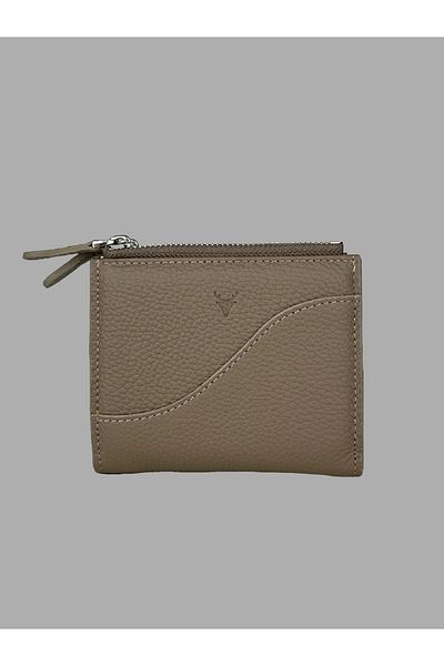Ahıska Deri Ahıska Double Zipper Women's Leather Wallet 2000