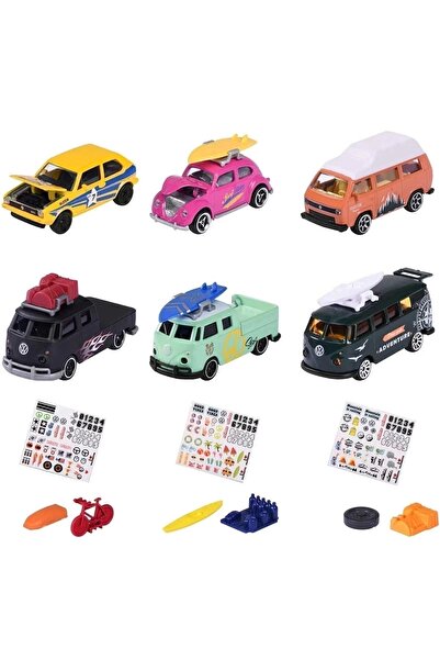 Majorette Art002 C01 Nessiworld 2 Pack Volkswagen the Originals Model Cars Bernami New