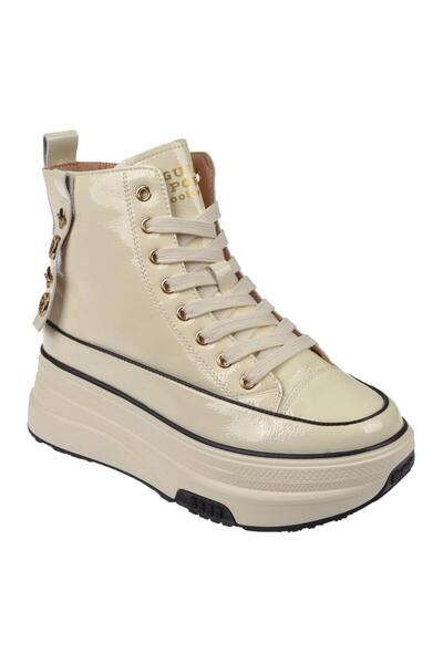 Guja Kalın Tabanlı Günlük Kadın Bot GJ-336 BEJ RUGAN