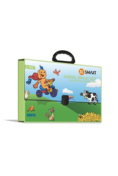 Kontrol Yayıncılık Bilsem Hazırlık - Zekare 6 Yaş Smart Görsel Dikkat Seti