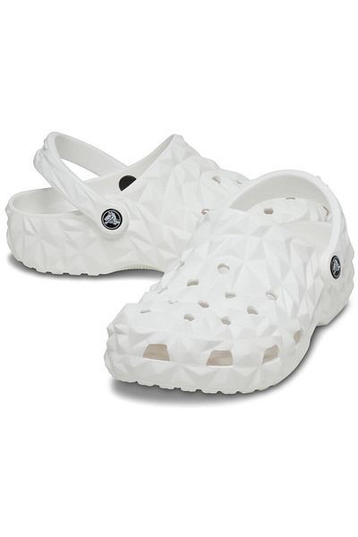 Crocs Papuci sport albi pentru copii