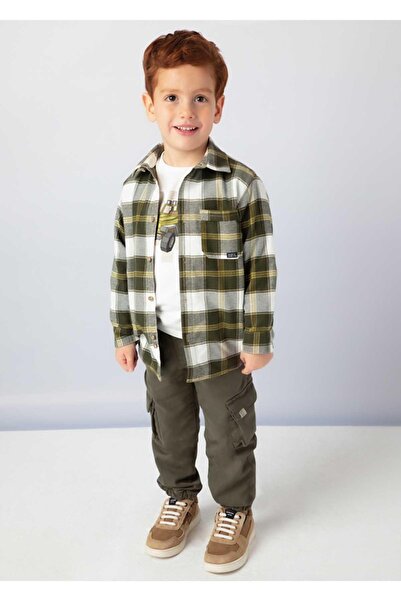 MAYORAL Kışlık Erkek Çocuk Ekose Gömlek