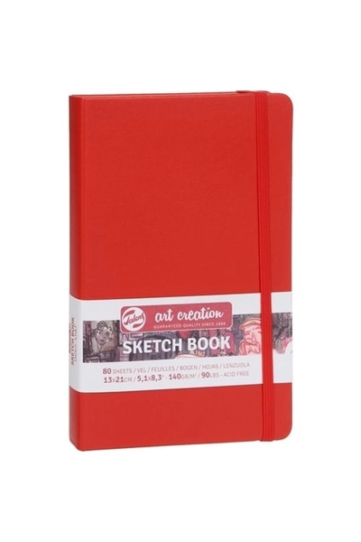 Talens Art Creation Talens Eskiz - Sketch Defteri 13x21 Cm 140 Gr Kırmızı