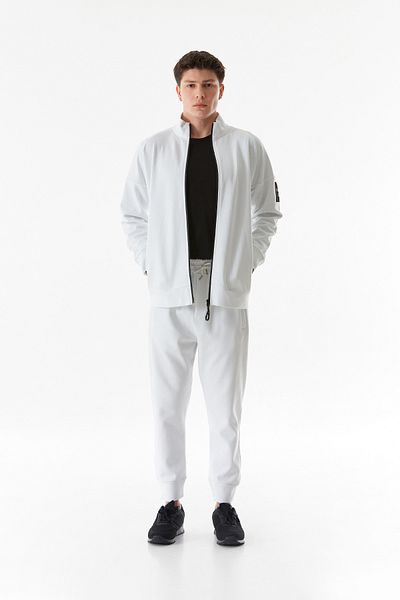 Fulla Moda Φούτερ Jogger με ελαστική μέση και τσέπες
