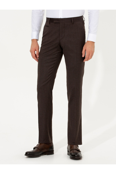 Cacharel Kahverengi Slim Fit Kumaş Pantolon 50259767-VR029