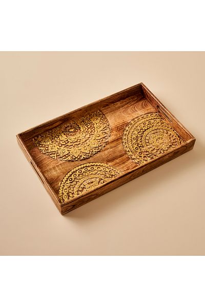 Bella Maison Διακοσμητικός Δίσκος Natural Cera - 32x3,5x50 cm