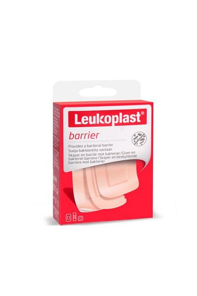 Leukoplast حاجز Leukplast 22x72 مم (8 قطع)، 38x63 مم (8 قطع)38x38 ملم (4 قطع)يار باند