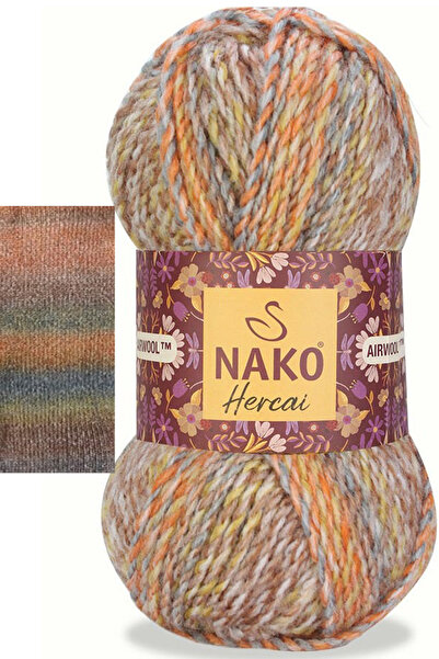 Genel Markalar Hercai Ebruli El Örgü Ipi 76035