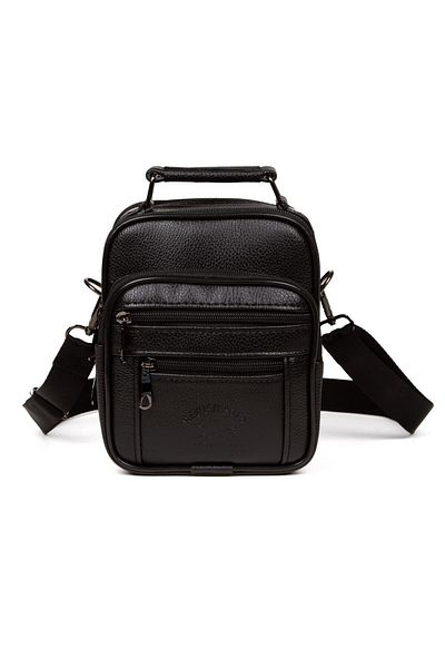 Adelina Bags Ανδρική θήκη από ατσάλι, μαύρη τσάντα χειρός και ώμου