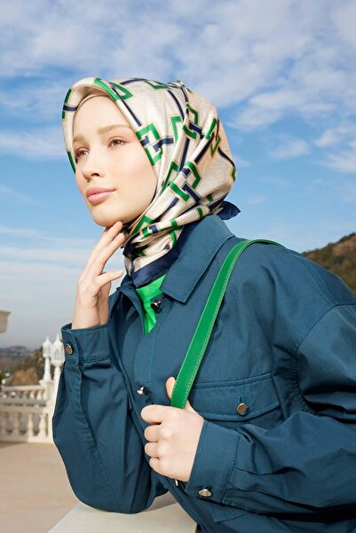 Armine İpek Eşarp Nostalji Serisi Twill 8940d01 32 -twill Ipek