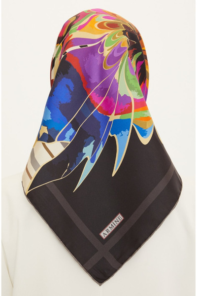 Armine Спеціальна серія «Ностальгія» Шарф з твілу та шовку 8710d-09