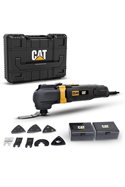 Cat DX49.1 350Watt Profesyonel Çok Amaçlı Devir Ayarlı Kesme Raspalama ve Zım...