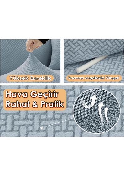 seltenet Elastic Washable 3 Seater Sofa Cover |   Armchair and Sofa Cover