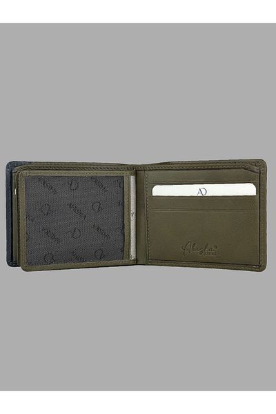 Ahıska Deri Ahıska Men's Leather Wallet with Urinal Garnish 021