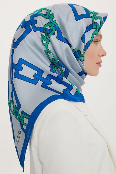 Armine Μοντέλο Προσαρμοσμένο Νοσταλγία Twill Κασκόλ 8736D-50