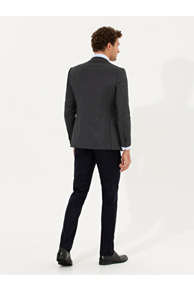 Cacharel Koyu Lacivert Slim Fit Kumaş Pantolon 50259767-VR100