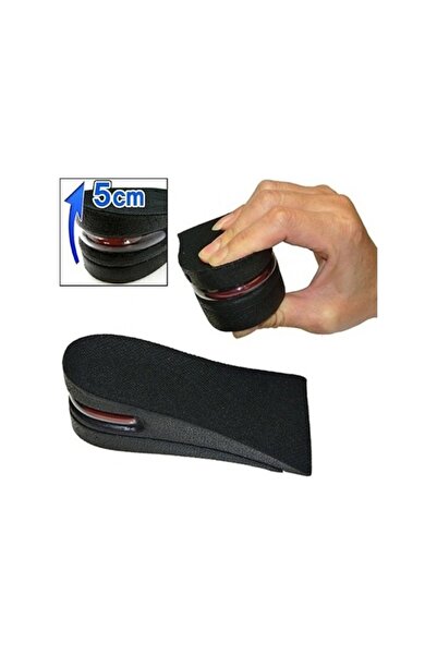 YeferStore 5 Cm Tam Boy Uzatıcı Tabanlık, Hava Yastıklı Boy Uzatan Ayakkabı T...