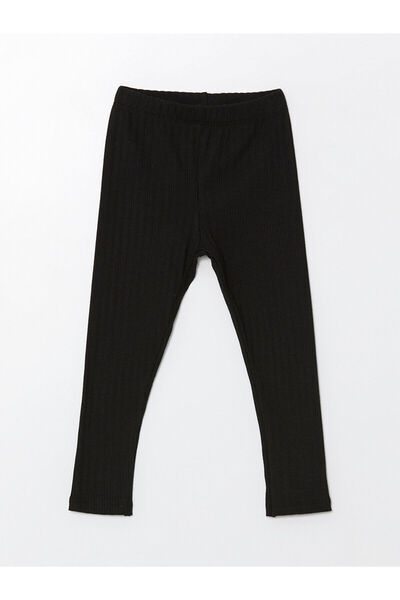 LC Waikiki Lcwk Basic-Leggings für Mädchen mit elastischem Bund