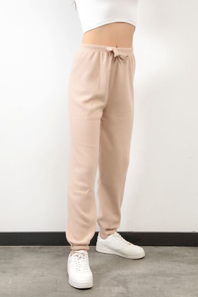 GİYSA Μπεζ καμιζόλα πιτζάμα - Μακρύ, ελαστικό πόδι, μείγμα βαμβακιού - 6141