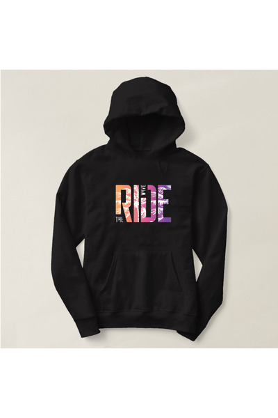 BOHEMGİYİM Φούτερ με στάμπα Unisex Oversize με κουκούλα