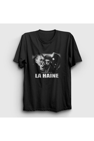 Presmono Μπλουζάκι με αφίσα μαύρης ταινίας La Haine Unisex - 498813 ττ