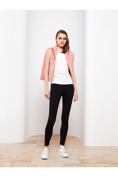 LC Waikiki Lcwk Damen-Leggings mit elastischem Bund