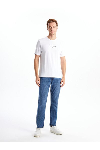 LC Waikiki Ανδρικό μπλουζάκι Lw - Crew Neck με κοντό μανίκι