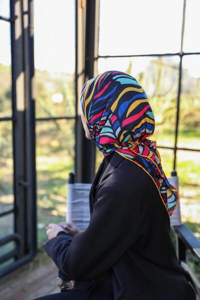 İpekhan Μαλακό κασκόλ İpekhan Poncy Pattern 1169-14