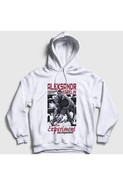 Presmono Φούτερ με κουκούλα Unisex White Experiment Ufc Mma Wrestling Aleksandr Karelin 497293 ττ