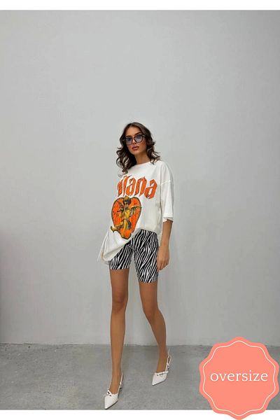 Ecenin Favorileri Oversize T-Shirt and Short Leggings Set