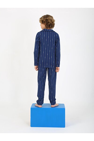vitmo Піжама для хлопчика Leo - з довгими рукавами, 100% бавовна, на ґудзиках