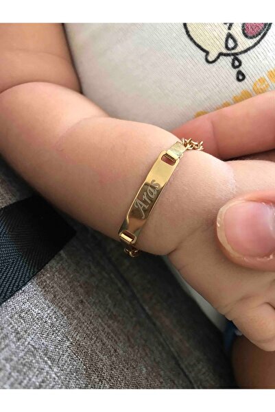 Serap Yılmaz Sahi Kaplama Isimli Bebek Çocuk Künyesi 17 Cm - 0431