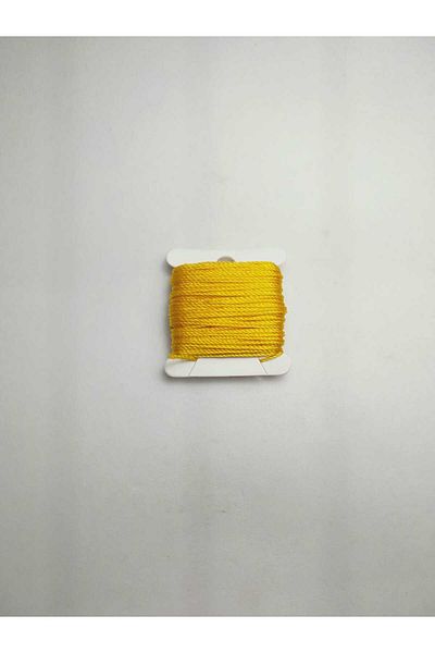 Eskişehir hobi sanat Yellow Colored 0.6 mm 10 Meter Rosary String