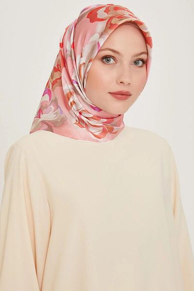 Armine ARMİNE TWİLL Μεταξωτό Φουλάρι - 2025 Kiş Sezon 9234D02-23