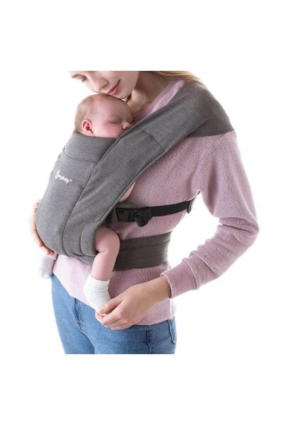 Ergobaby Embrace Soft Knit , 0-1 Yaş ve 3 Farklı Taşıma Pozisyonlu Yeni Doğan...
