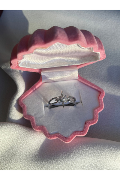 ringbox Gümüş Renkli Kutup Yıldızı Yüzük