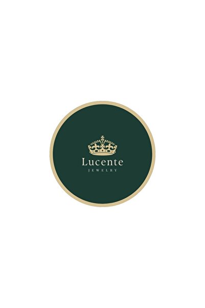 Lucente Jewellery Luxury Serisi Işıklı Hediye Kutulu 925 Ayar Rose Gümüş Kaplama Mor Lotus Çiçeği Kolye