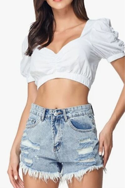 EDVESS Comfortable Summer Ripped Model Short Shorts Summer Streetwear Summer Shorts