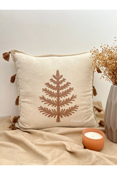 Pamuk Evim Lenjerie 43x43 Dimensiune Defne Model Decorativ Husa de Perna