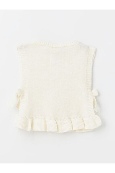 LC Waikiki Lcw Crew Neck Sleeveless Girl's Sweater