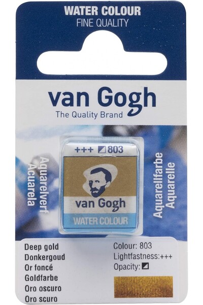 Talens Van Gogh Suluboya Tablet Deep Gold