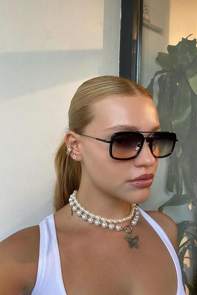 mylove Rosa Glasses Black Yellow