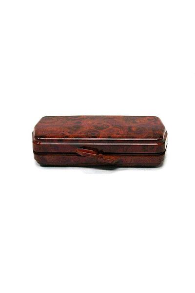 Space Sygz04ModelMahogany Glasses Container