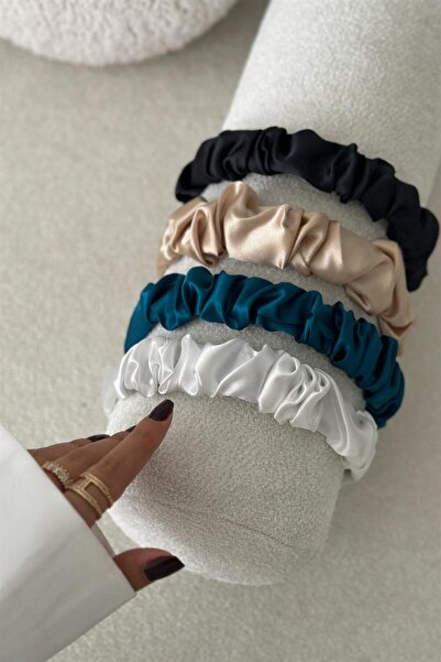 mylove Beige Satin Crown - Gathered