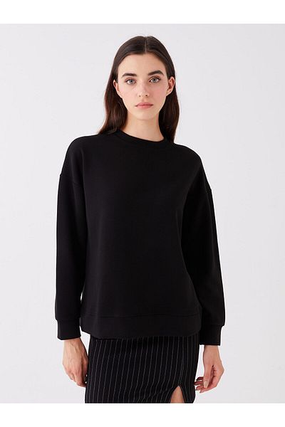 LC Waikiki LCW Crew Neck Oversize Women's Sweatshirt