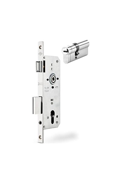 Mestore قفل كالي 152 R 35 ملم مع اسطوانة نيكل - 8699234700125